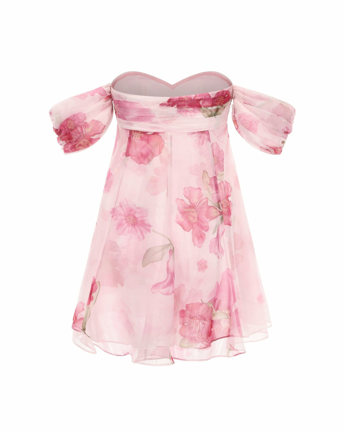 Lilly Dress: Pink Mini Dress for Garden Party - Nana Jacqueline