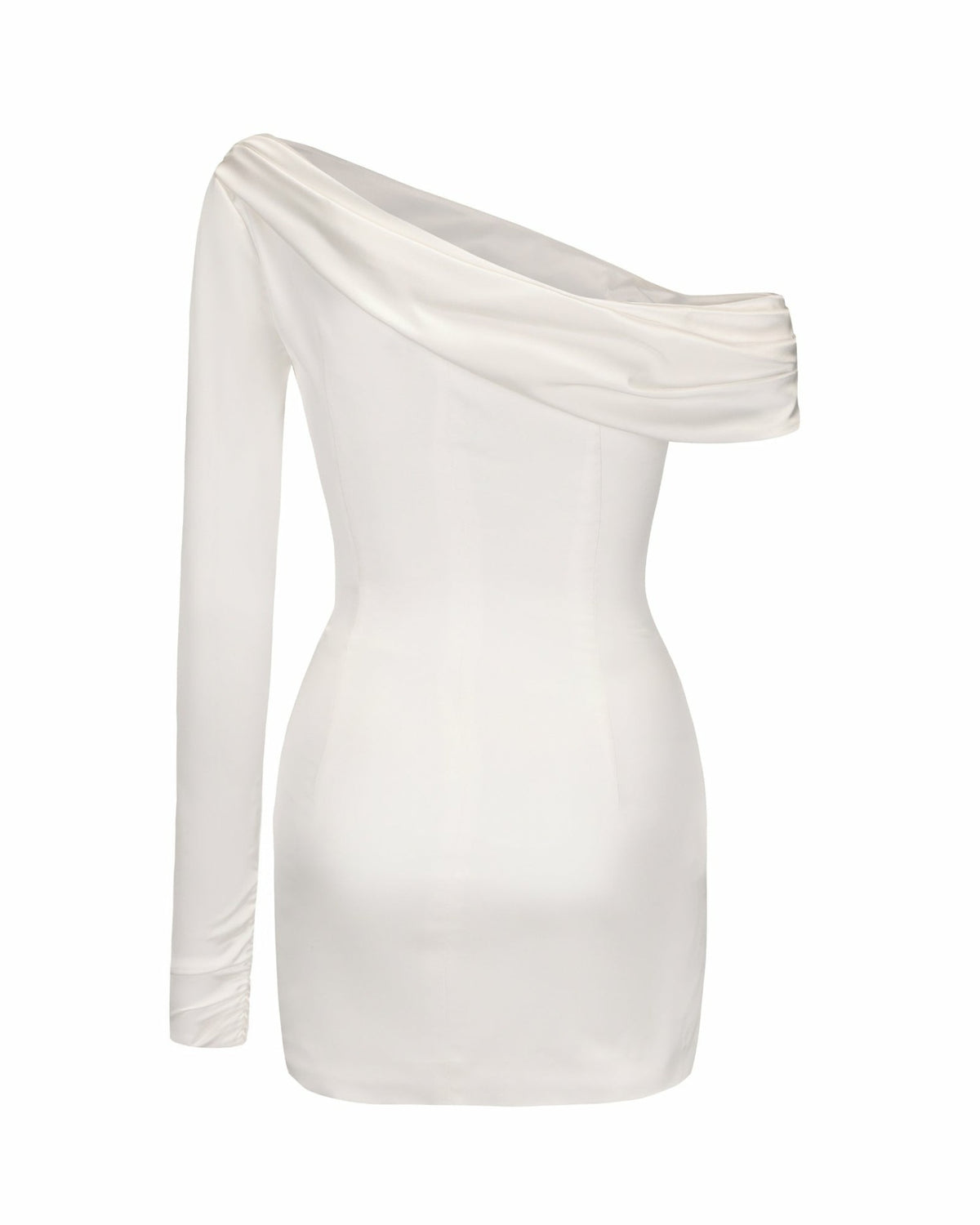 Marlene Dress: White Mini Dress for Bridal Shower - Nana Jacqueline