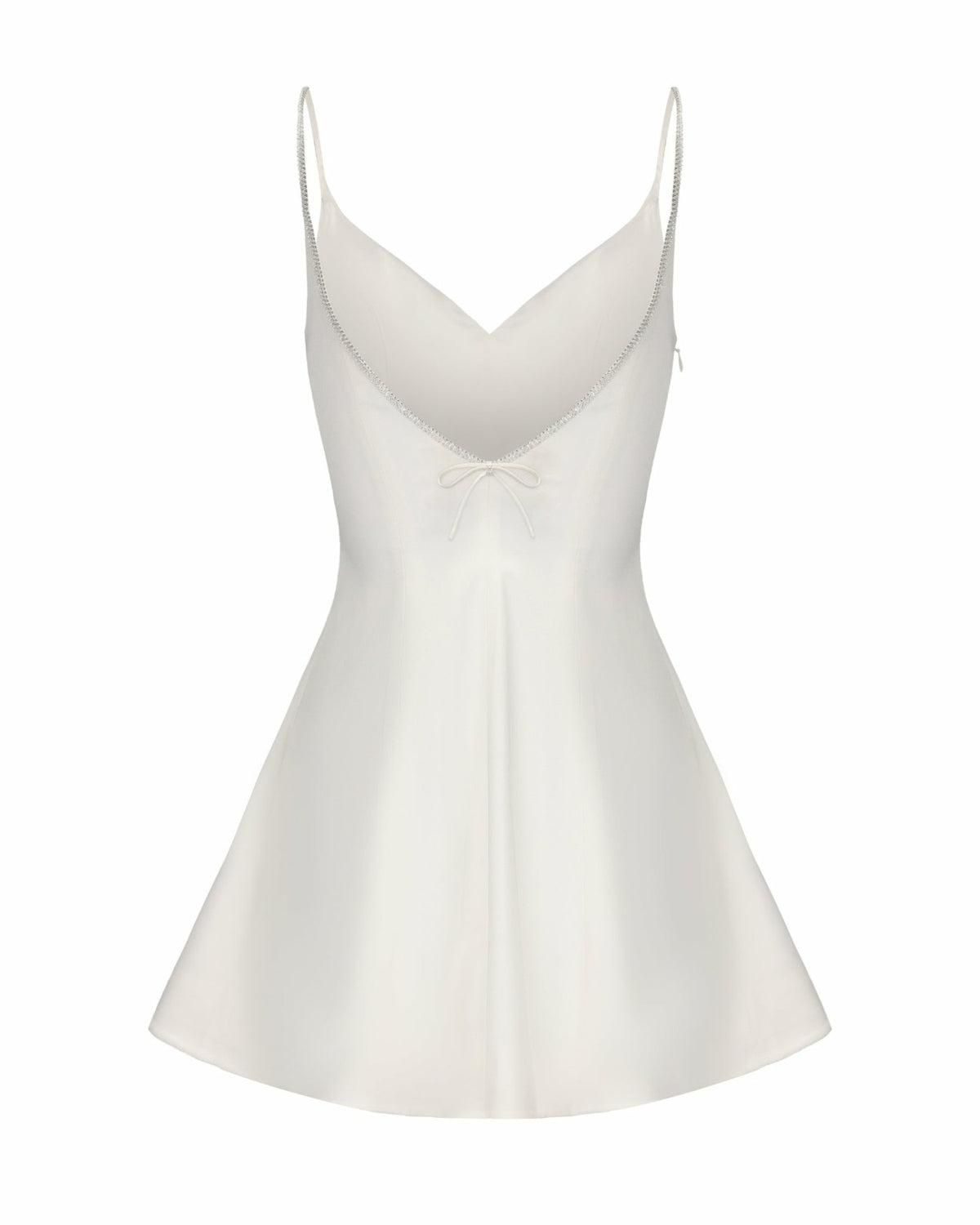 Julisa Dress: White Mini Dress for Bridal Shower - Nana Jacqueline