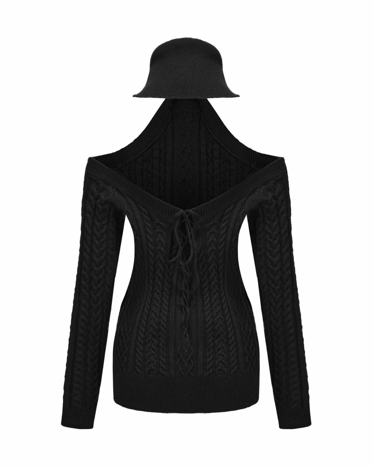 Margo Knit Dress: Black Mini Dress for Date Night - Nana Jacqueline