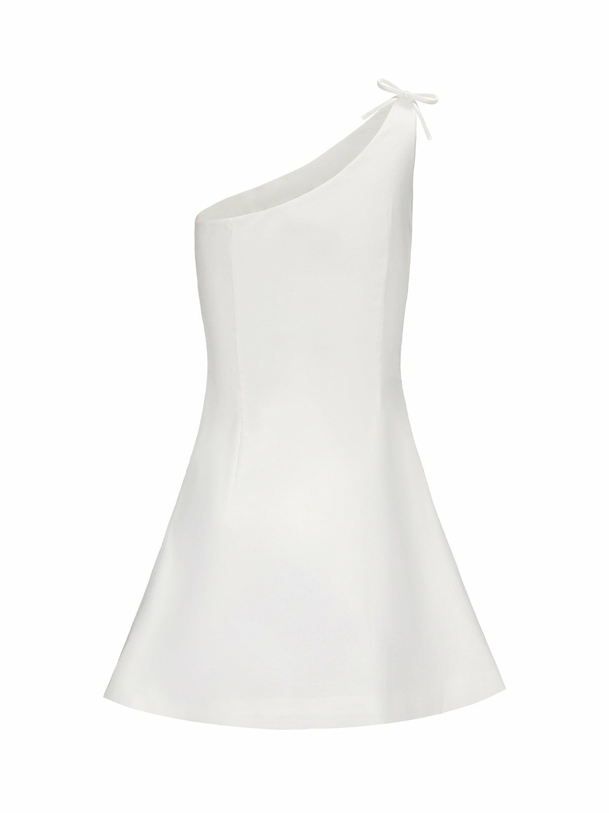 Liza Dress: White Mini Dress for Bridal Shower - Nana Jacqueline