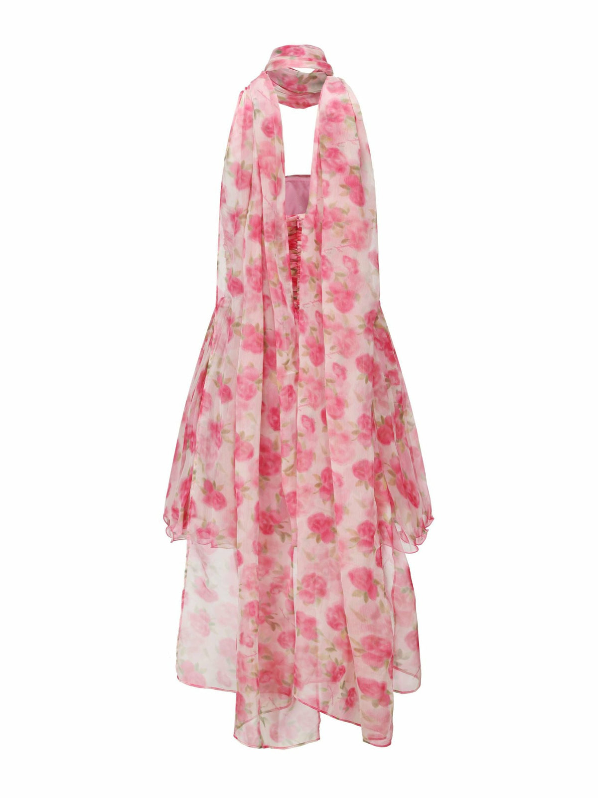 Chloe Dress: Pink Mini Dress for Garden Party - Nana Jacqueline