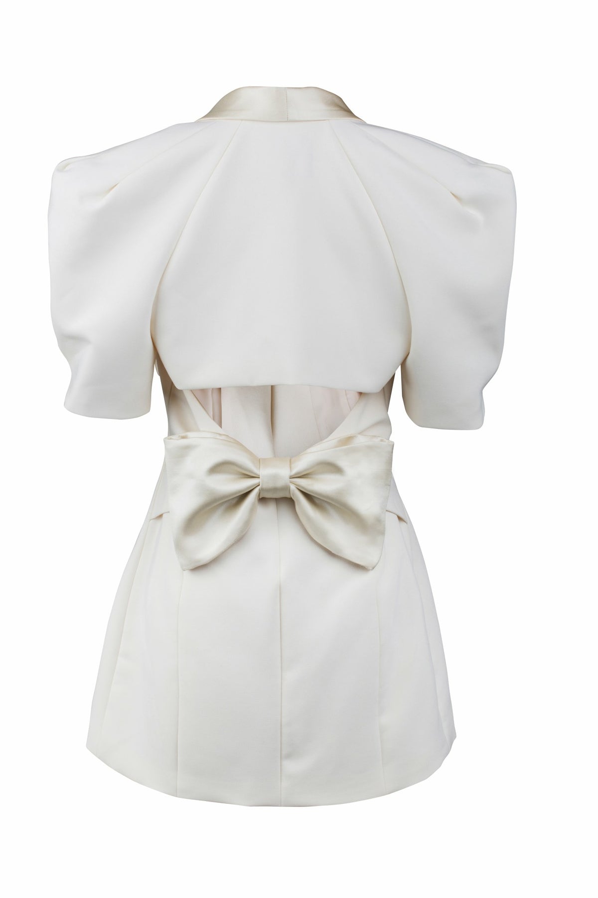 Alia Dress: White Mini Dress for Bridal Shower - Nana Jacqueline