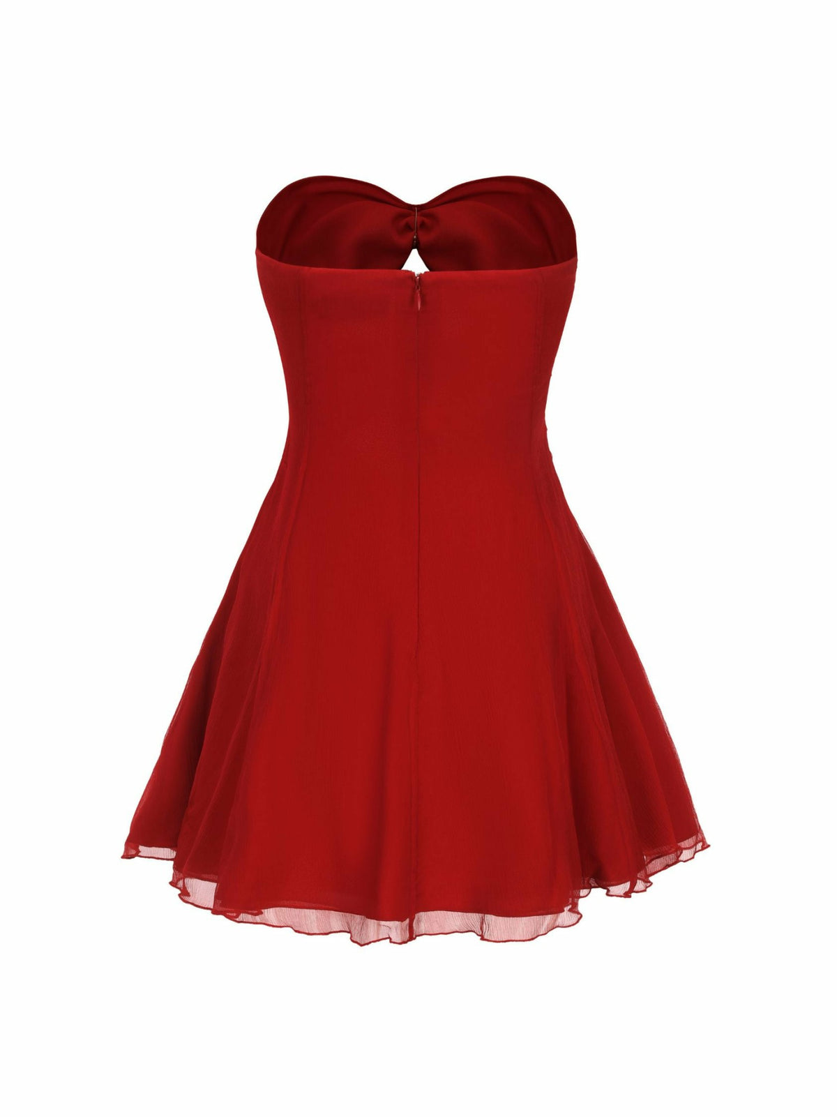 Ilana Dress: Red Mini Dress for Birthday Celebration - Nana Jacqueline
