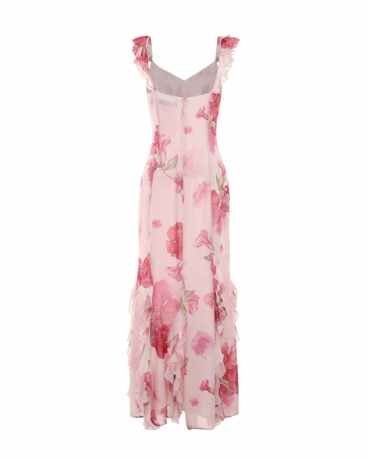 Cera Dress: Pink Maxi Dress for Garden Wedding Guest - Nana Jacqueline