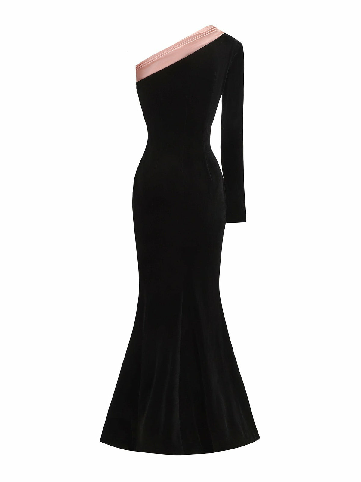 Bethany Velvet Dress: Black Maxi Dress for Formal Wedding Guest - Nana Jacqueline