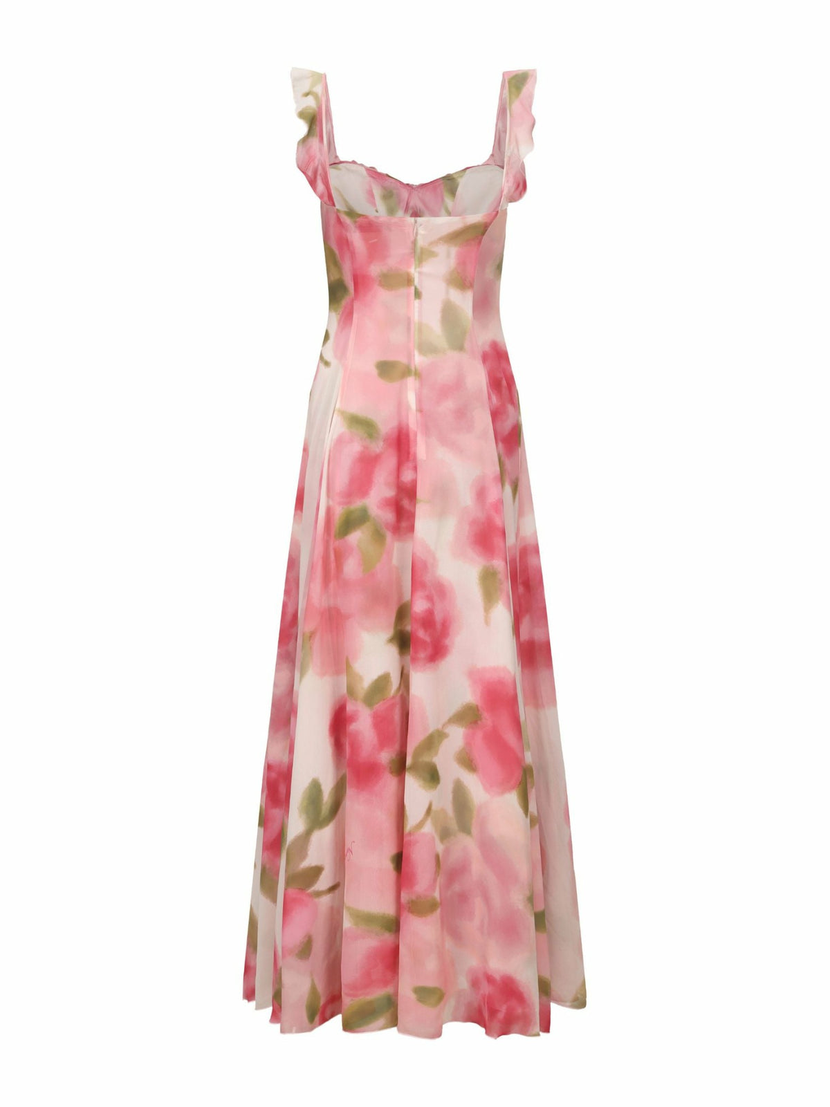 Evie Dress: Pink Maxi Dress for Garden Wedding Guest - Nana Jacqueline