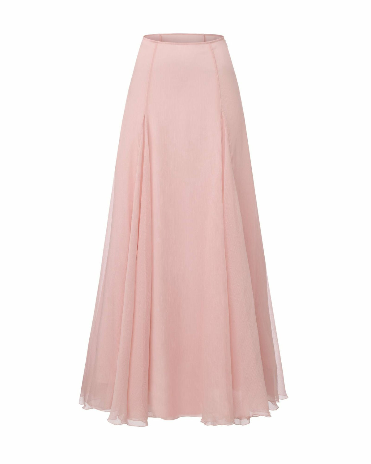 Valencia Skirt: Pink Maxi Skirt for Garden Party - Nana Jacqueline