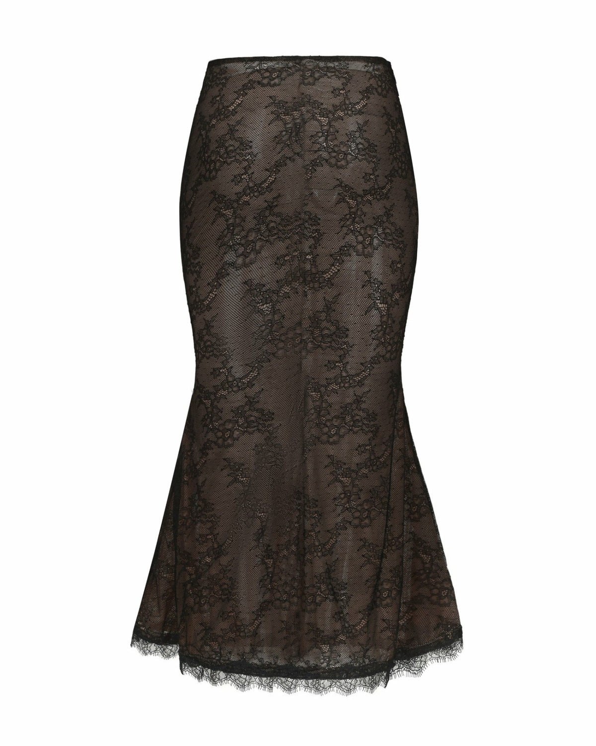 Evelina Skirt: Black Midi Skirt for Cocktail Party - Nana Jacqueline