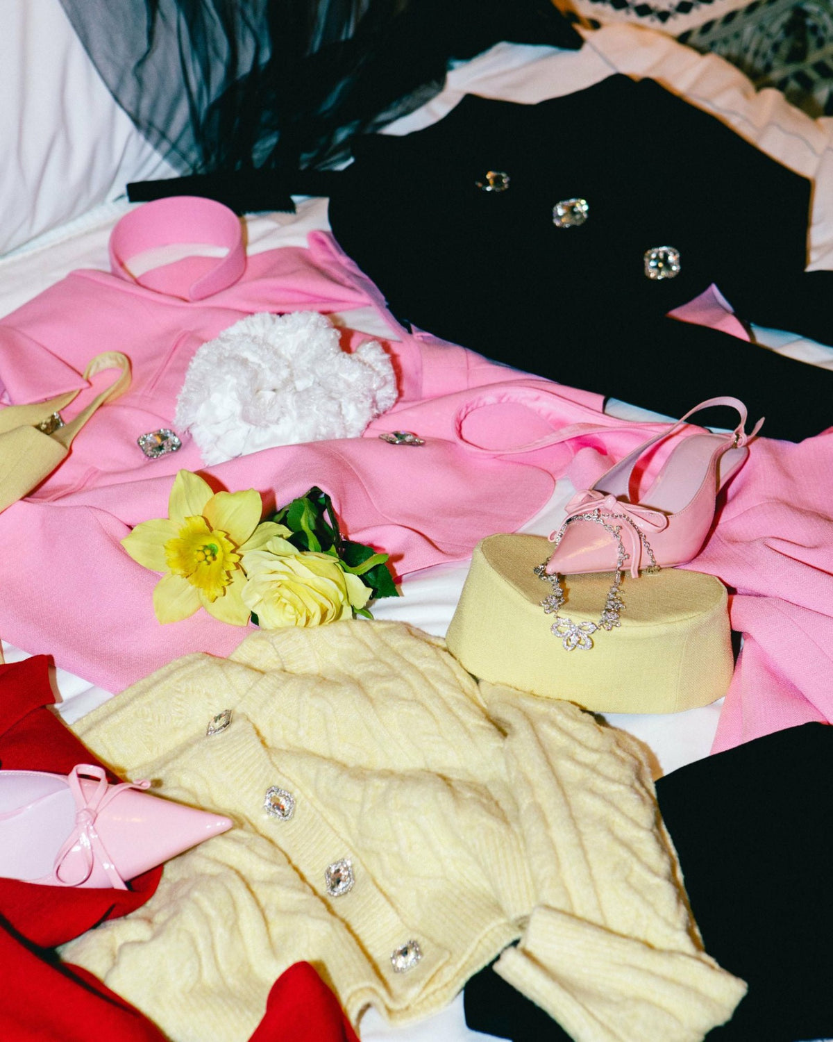 Josephine Shorts: Pink Shorts for Birthday Celebration - Nana Jacqueline