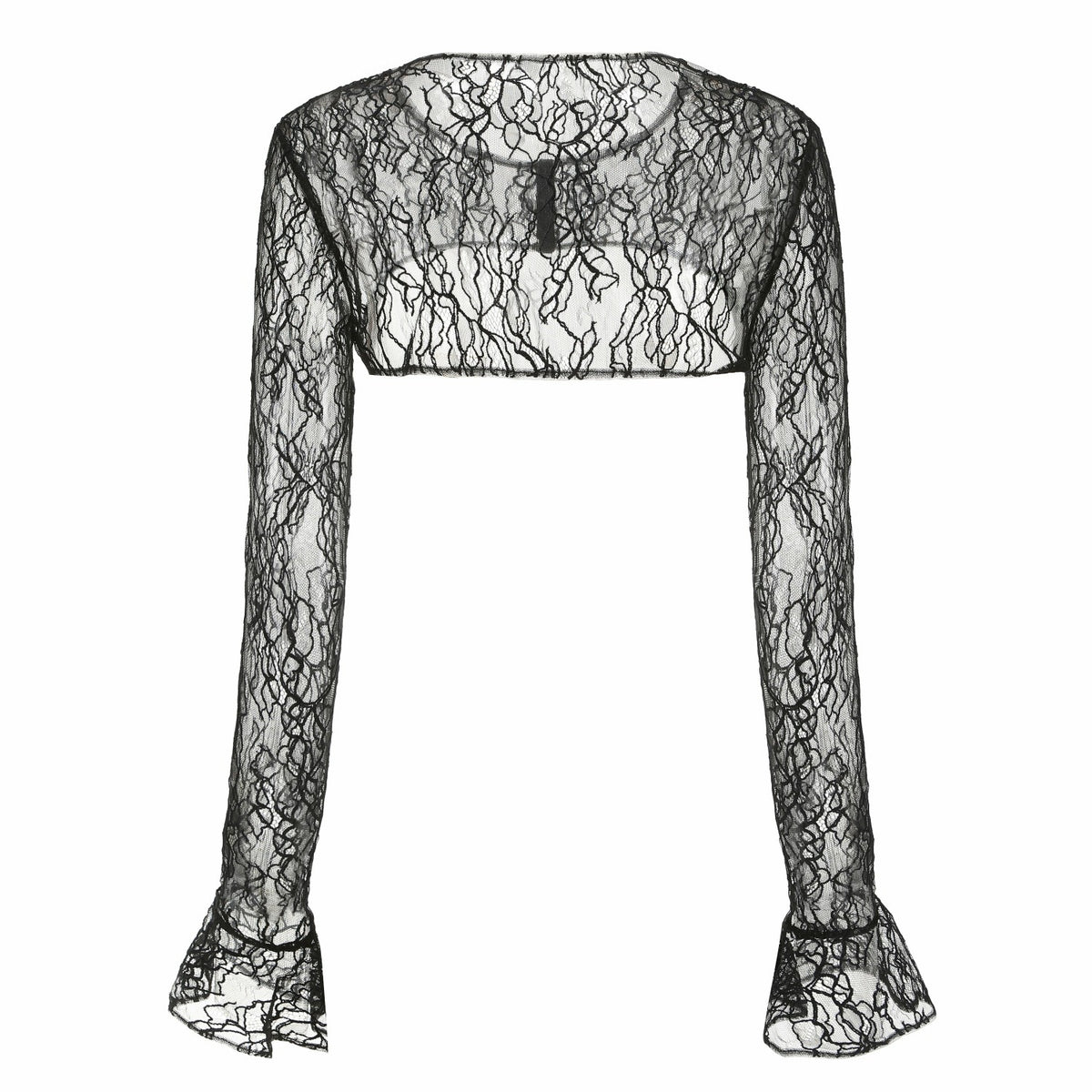 Jilly Cover: Black Lace Cover-Up for Date Night - Nana Jacqueline