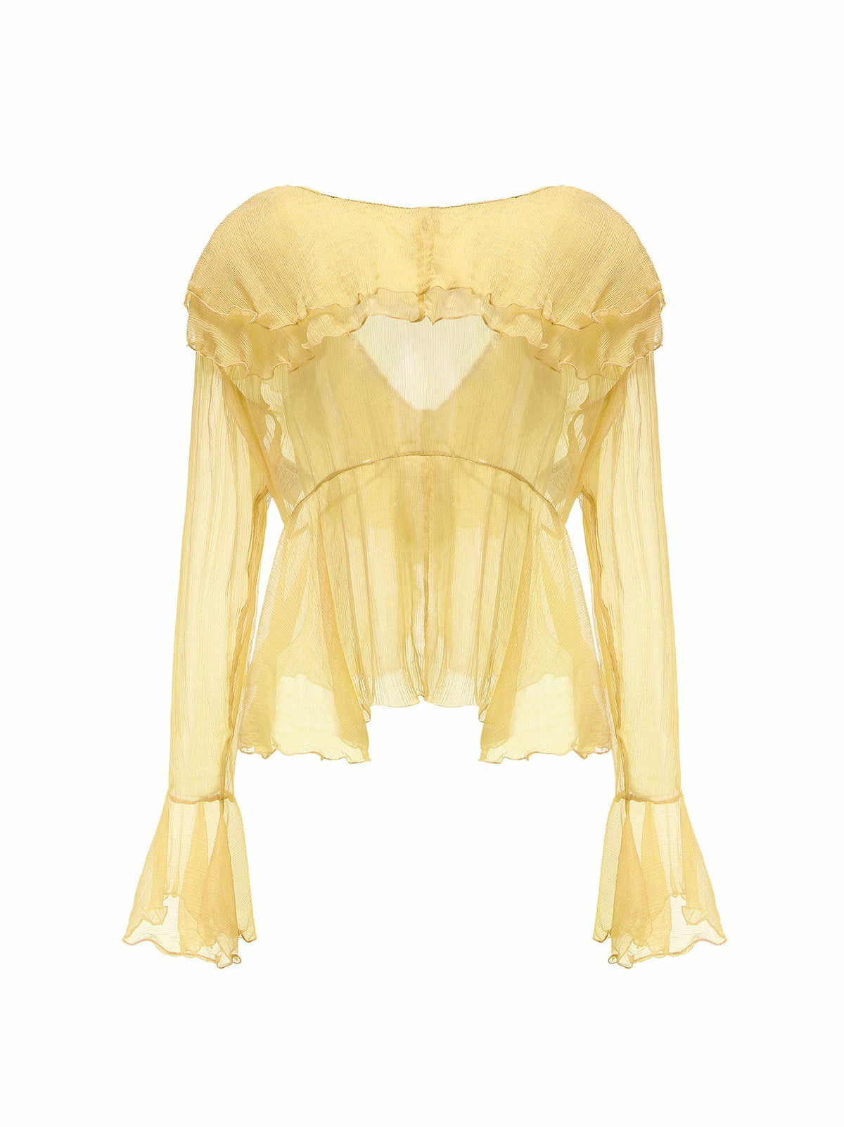 Annika Cardigan: Yellow Cardigan for Brunch - Nana Jacqueline