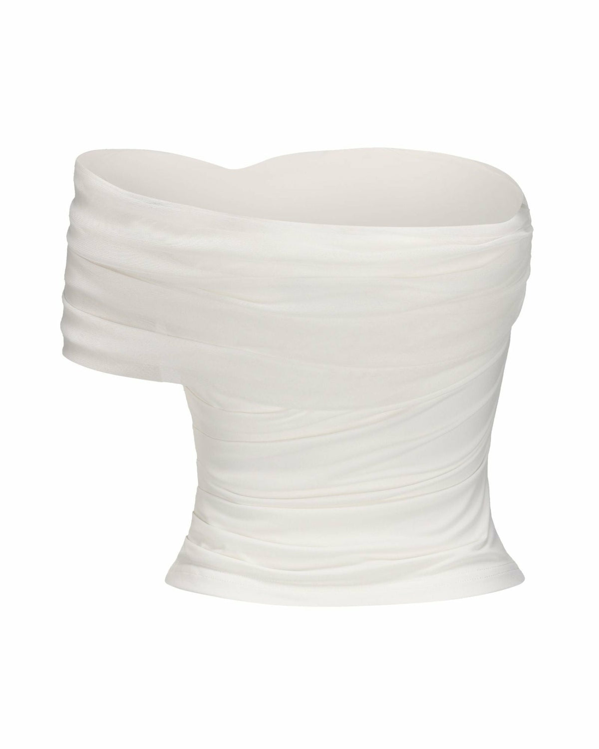 Marlene Top: White Mini Dress for Bridal Shower - Nana Jacqueline