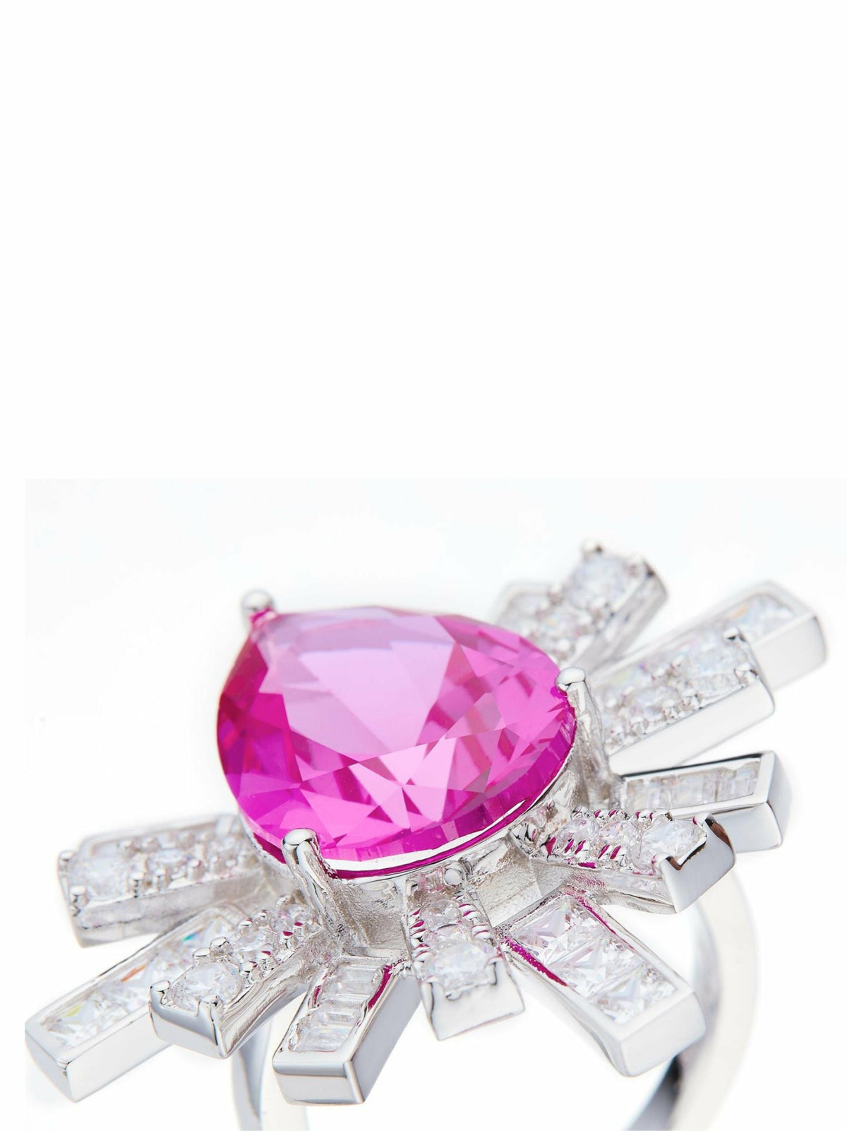 Keira Ring: Pink Ring for Cocktail Party - Nana Jacqueline
