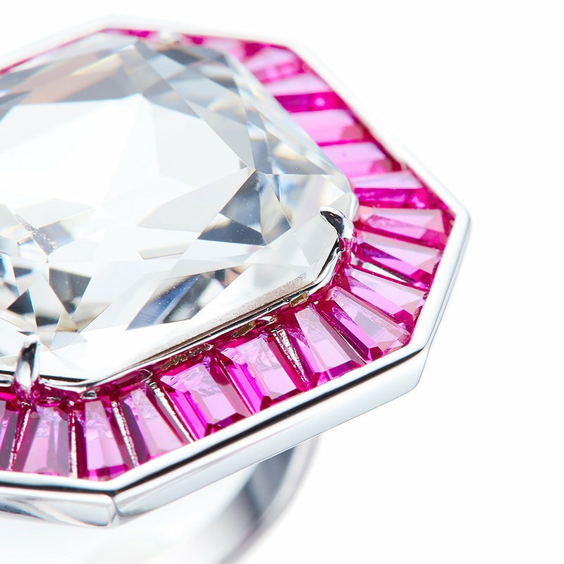 Teresa Ring: Pink Ring for Cocktail Party - Nana Jacqueline