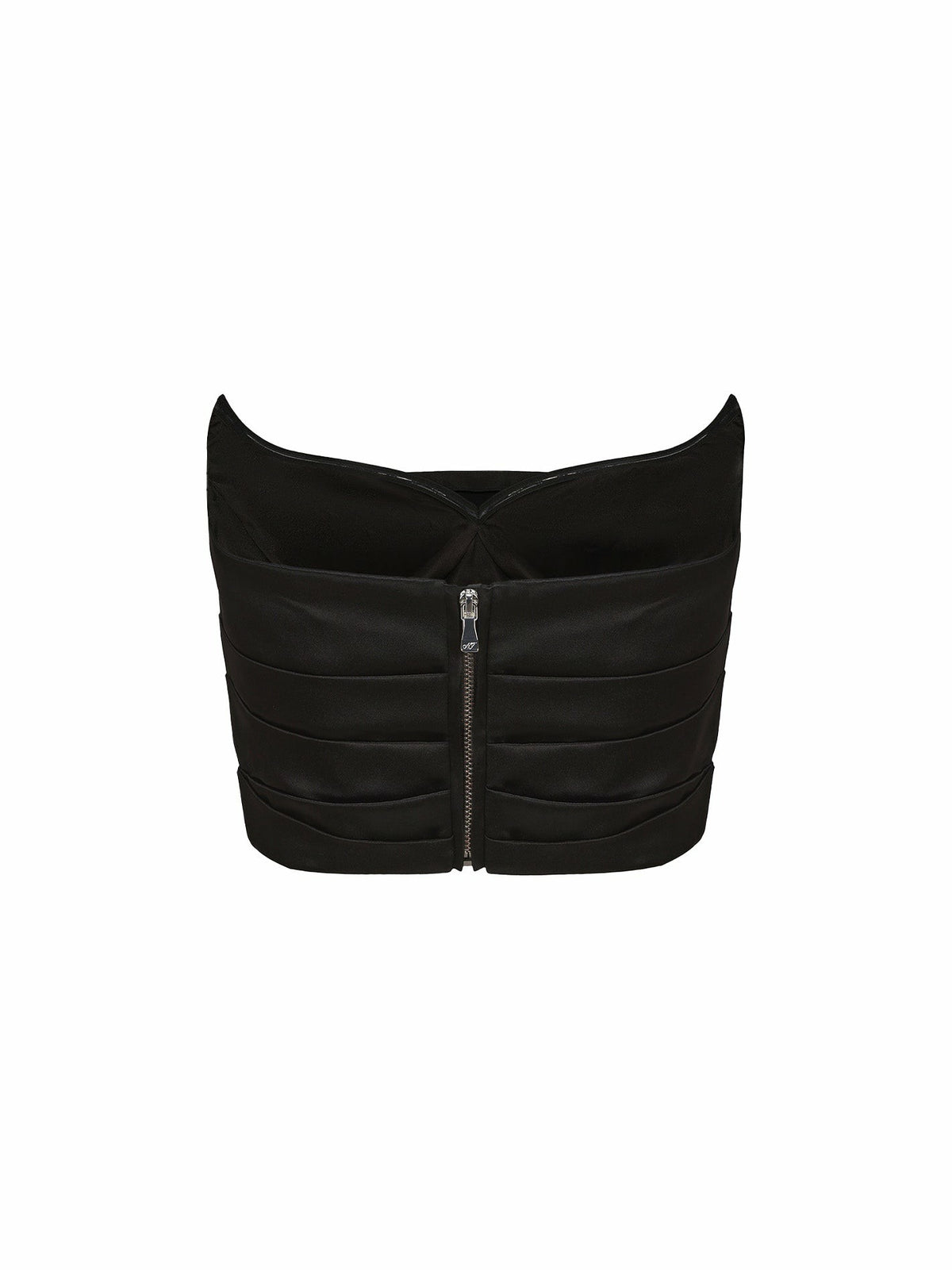 Sydney Top: Black Satin Top for Date Night - Nana Jacqueline