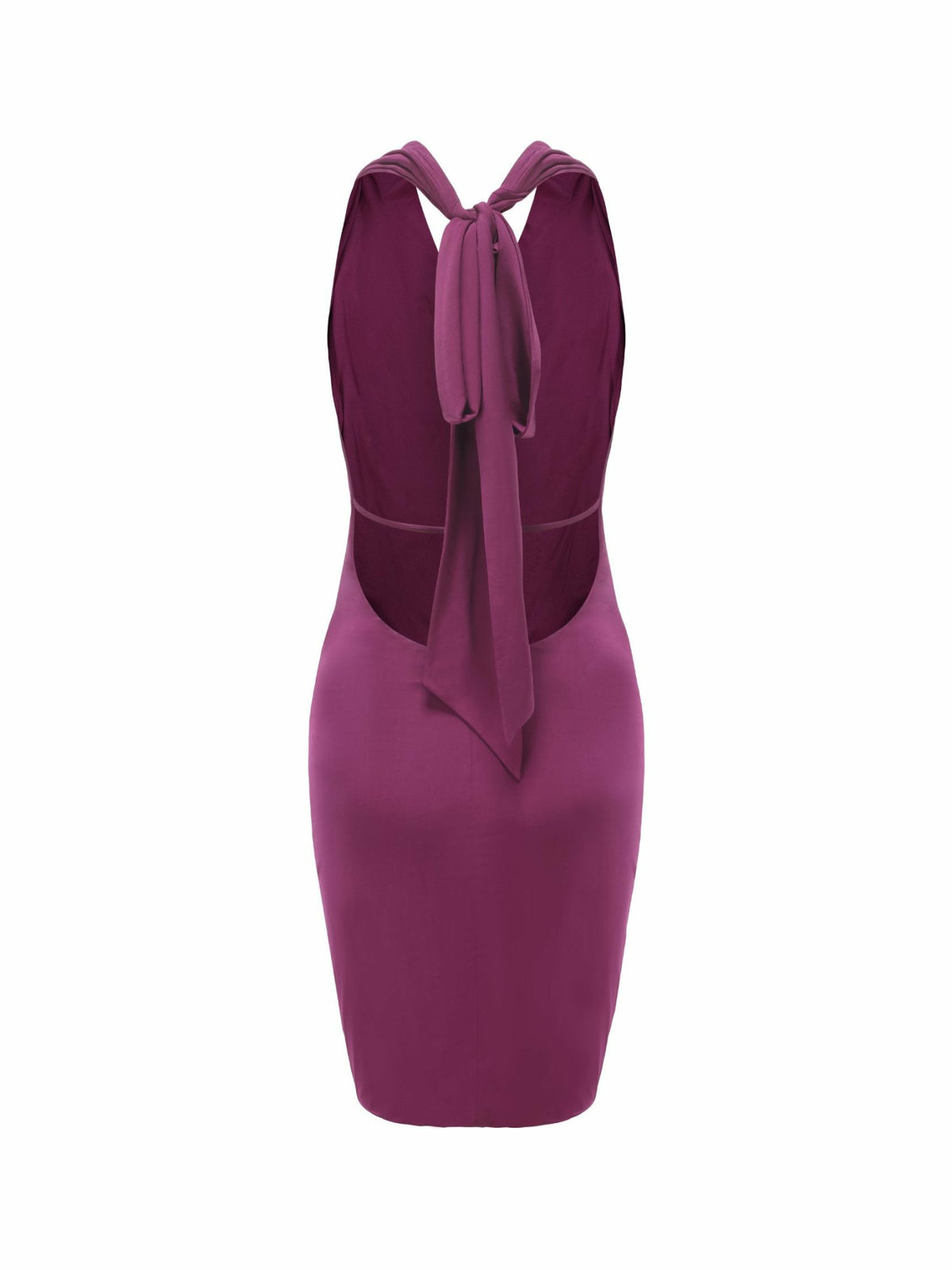 Jennifer Dress: Purple Mini Dress for Cocktail Party - Nana Jacqueline