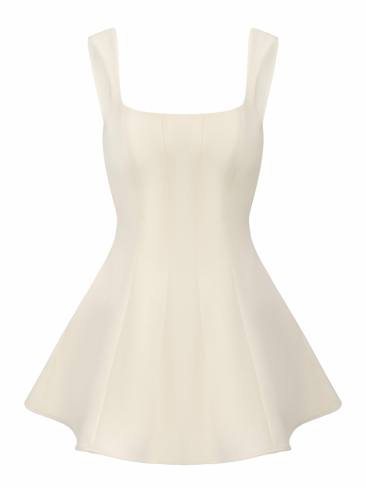 Eliza Open-Back Champagne Dress - Nana Jacqueline