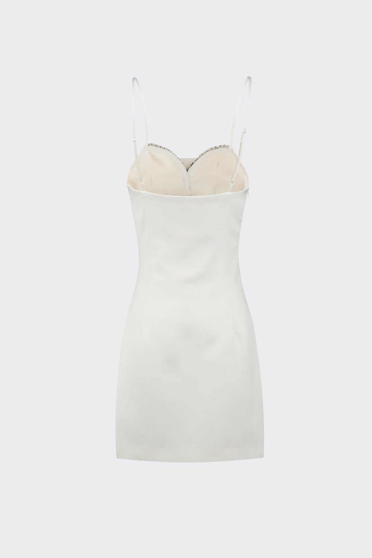 Elsie Dress: White Mini Dress for Wedding After-Party - Nana Jacqueline