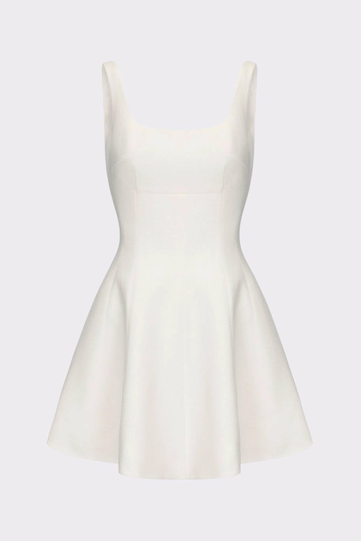 Marianne Dress: White Mini Dress for Bridal Shower - Nana Jacqueline