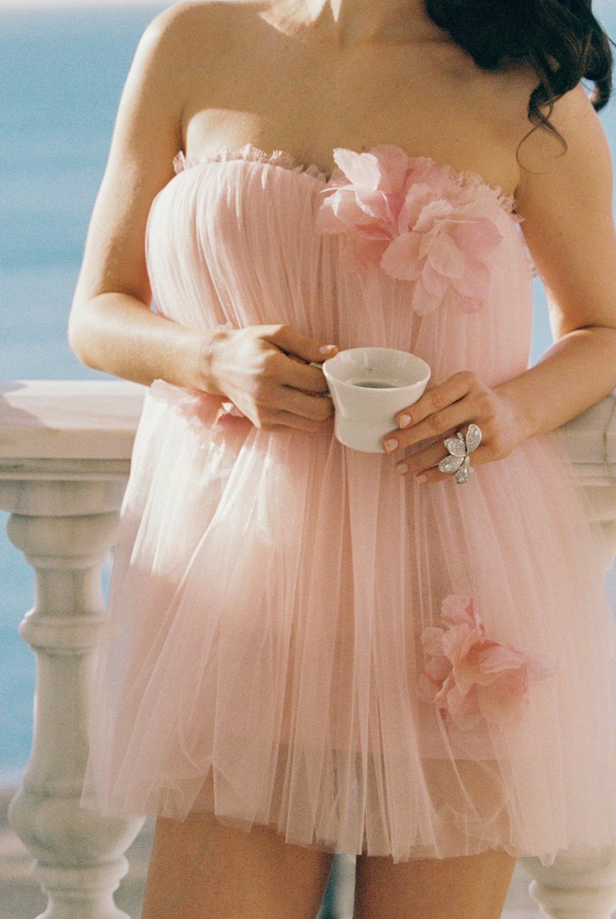 Kensingten Dress: Pink Mini Dress for Engagement Party - Nana Jacqueline