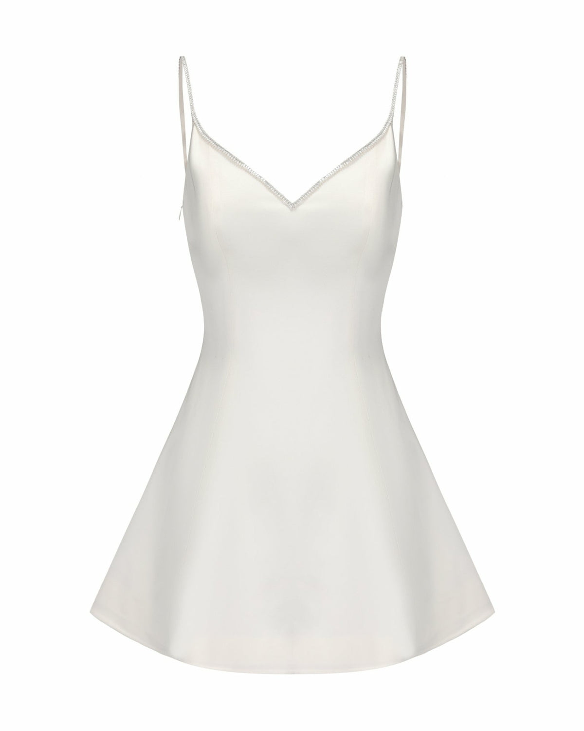 Julisa Dress: White Mini Dress for Bridal Shower - Nana Jacqueline