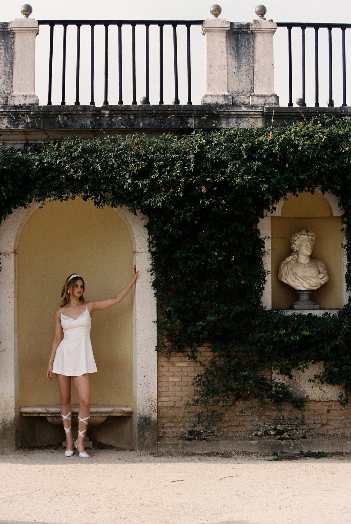 Julisa Dress: White Mini Dress for Bridal Shower - Nana Jacqueline