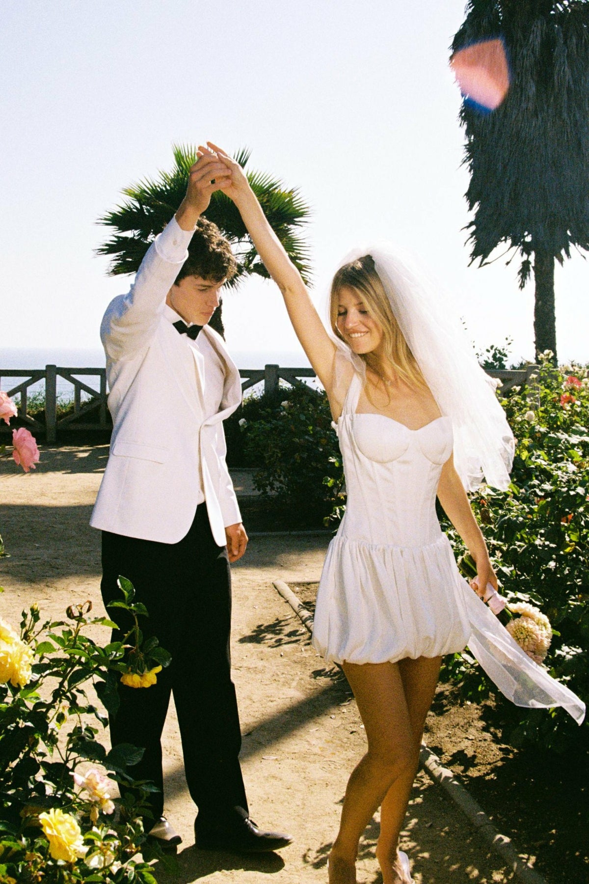 White Mini Dress for Wedding After-Parties - Nana Jacqueline