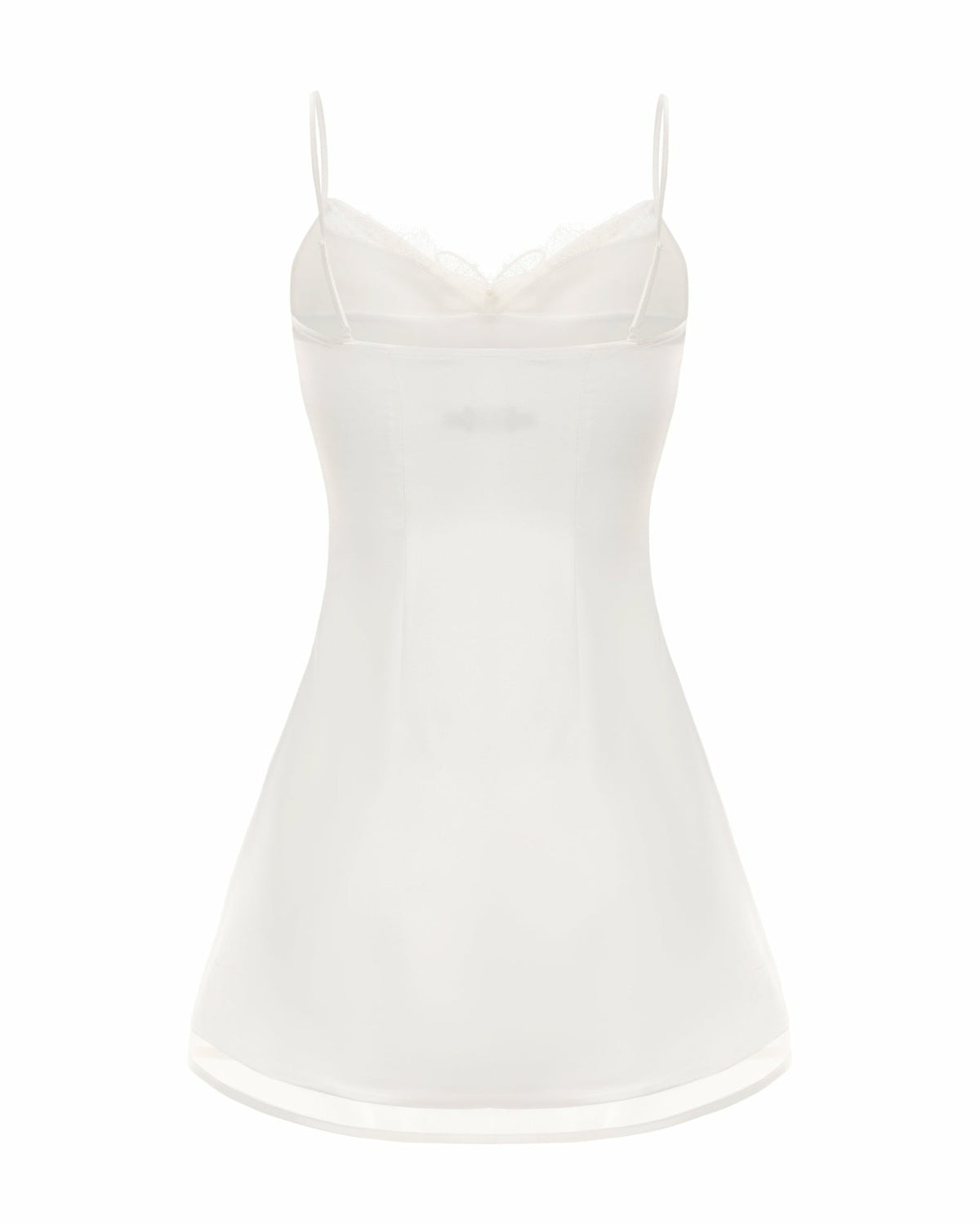 Amara Dress: White Mini Dress for Bridal Shower - Nana Jacqueline