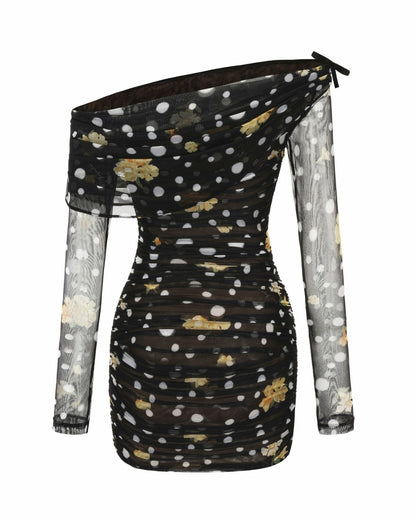 Noelle Dress: Floral Mini Dress for Date Night - Nana Jacqueline