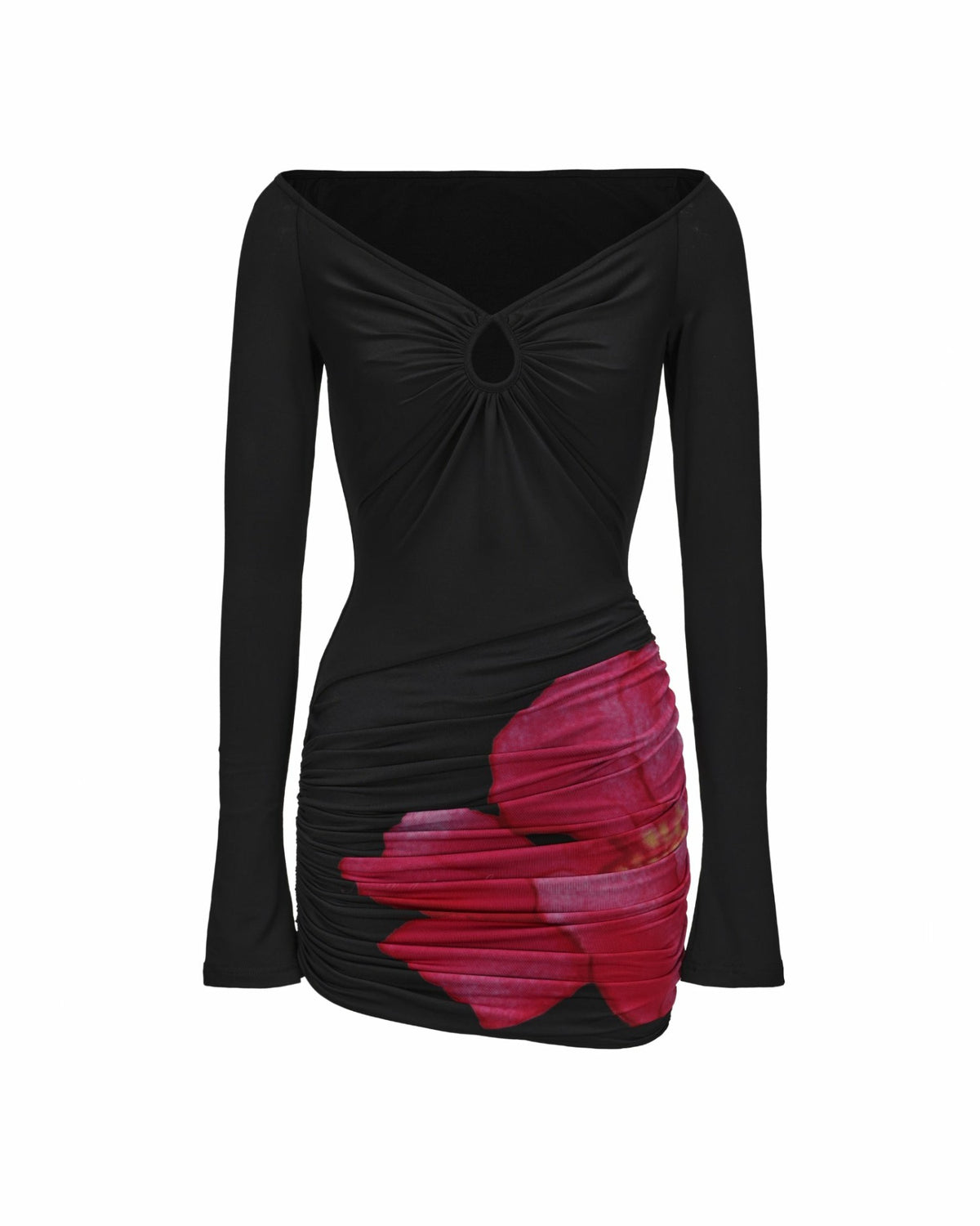 Edith Dress: Black Mini Dress for Date Night - Nana Jacqueline