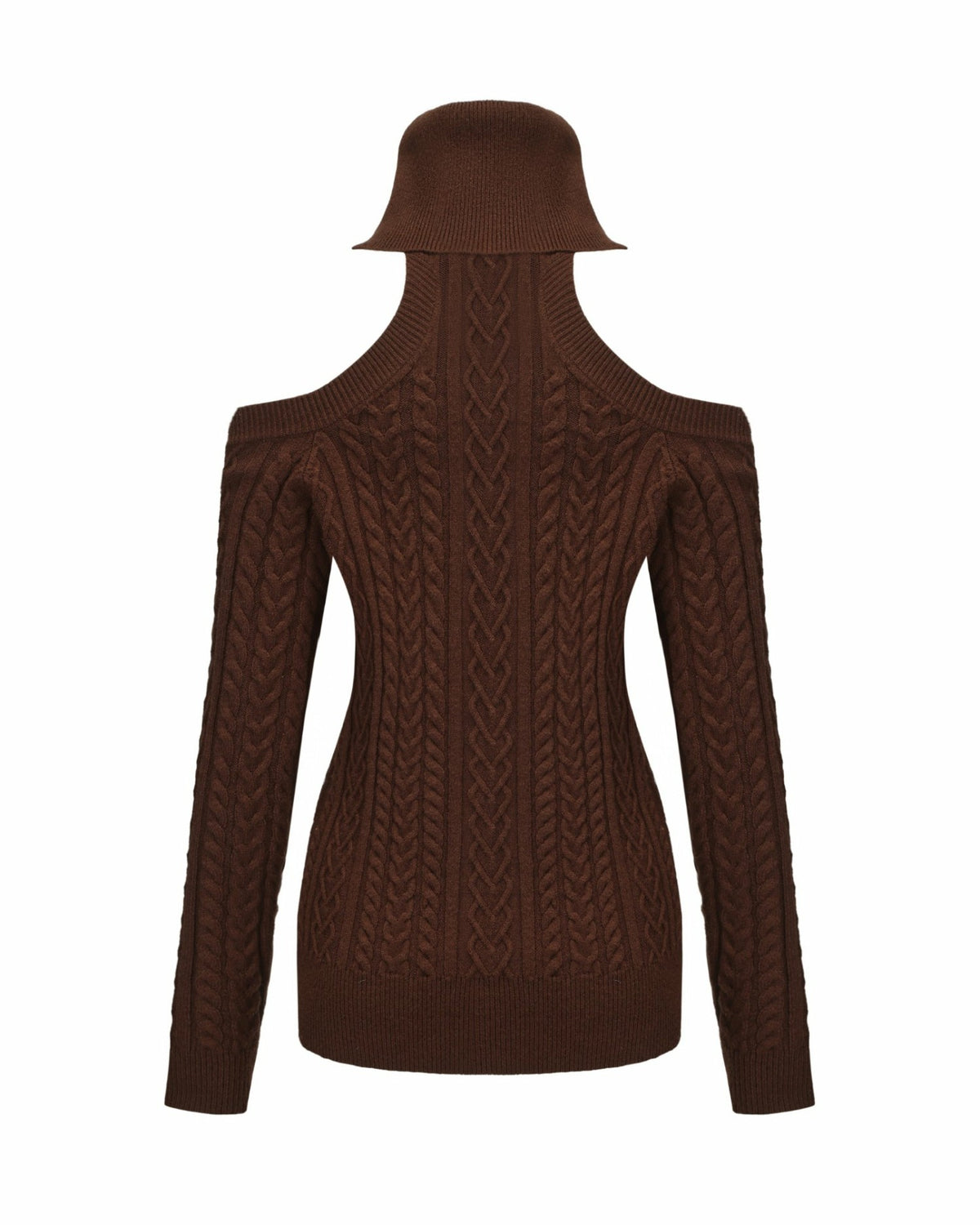 Margo Knit Dress: Brown Mini Dress for Date Night - Nana Jacqueline