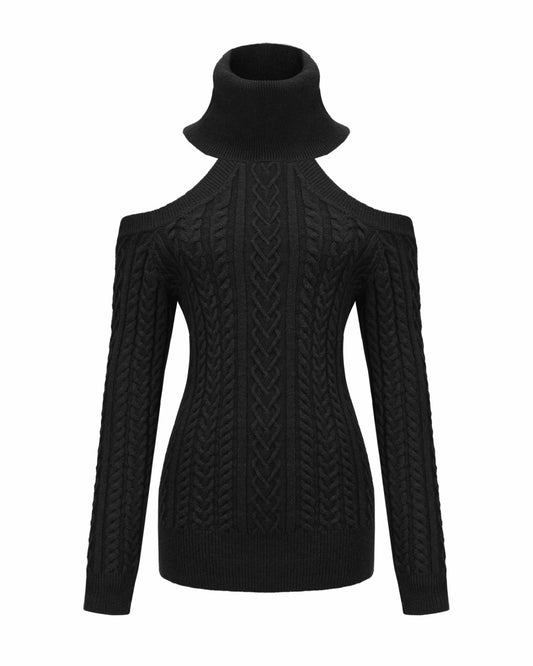 Margo Knit Dress: Black Mini Dress for Date Night - Nana Jacqueline