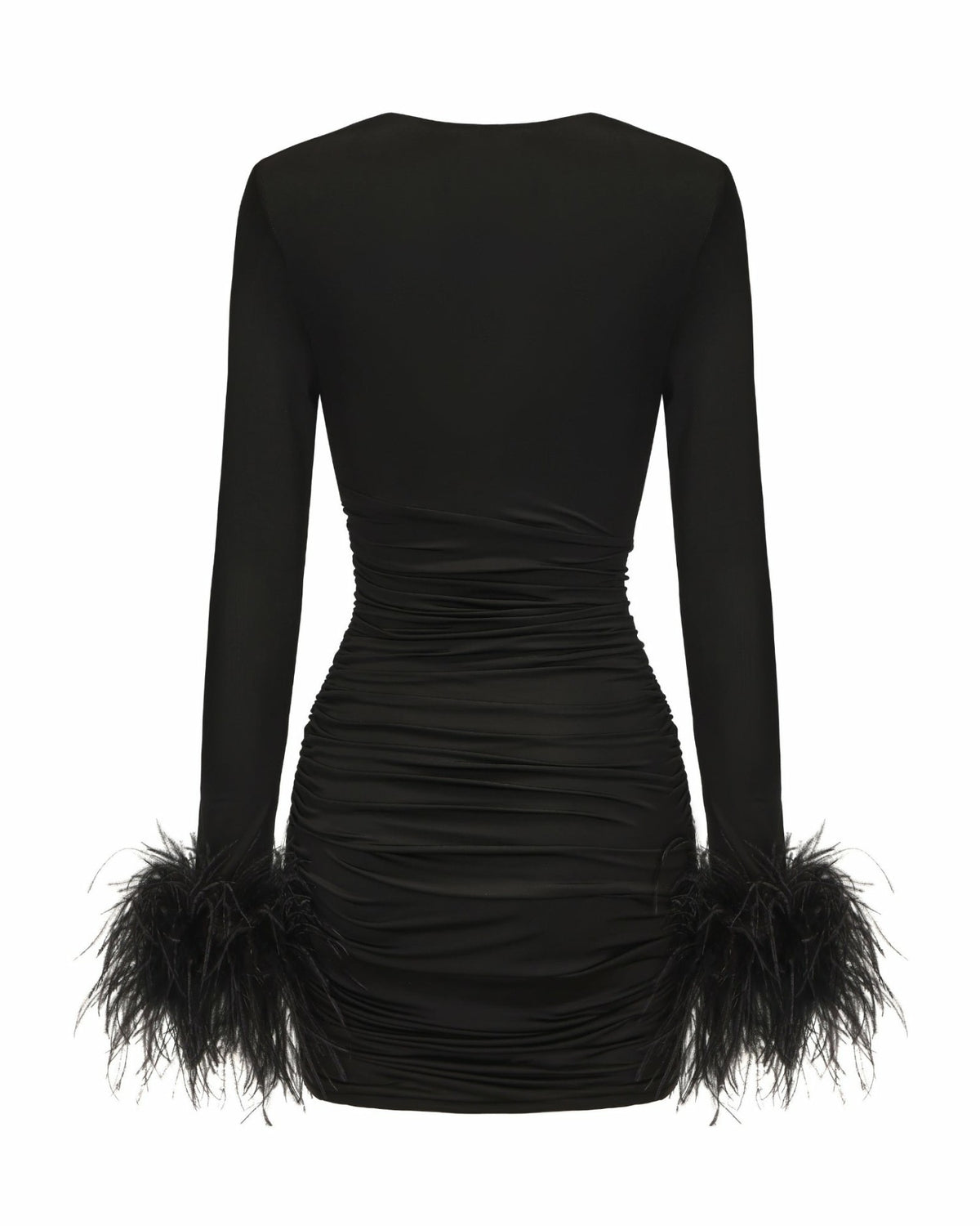 Théa Dress: Black Mini Dress for Cocktail Party - Nana Jacqueline