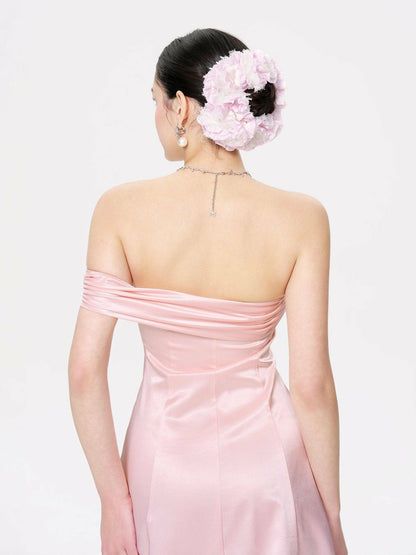 Cornelia Dress: Pink Mini Dress for Bachelorette Party - Nana Jacqueline