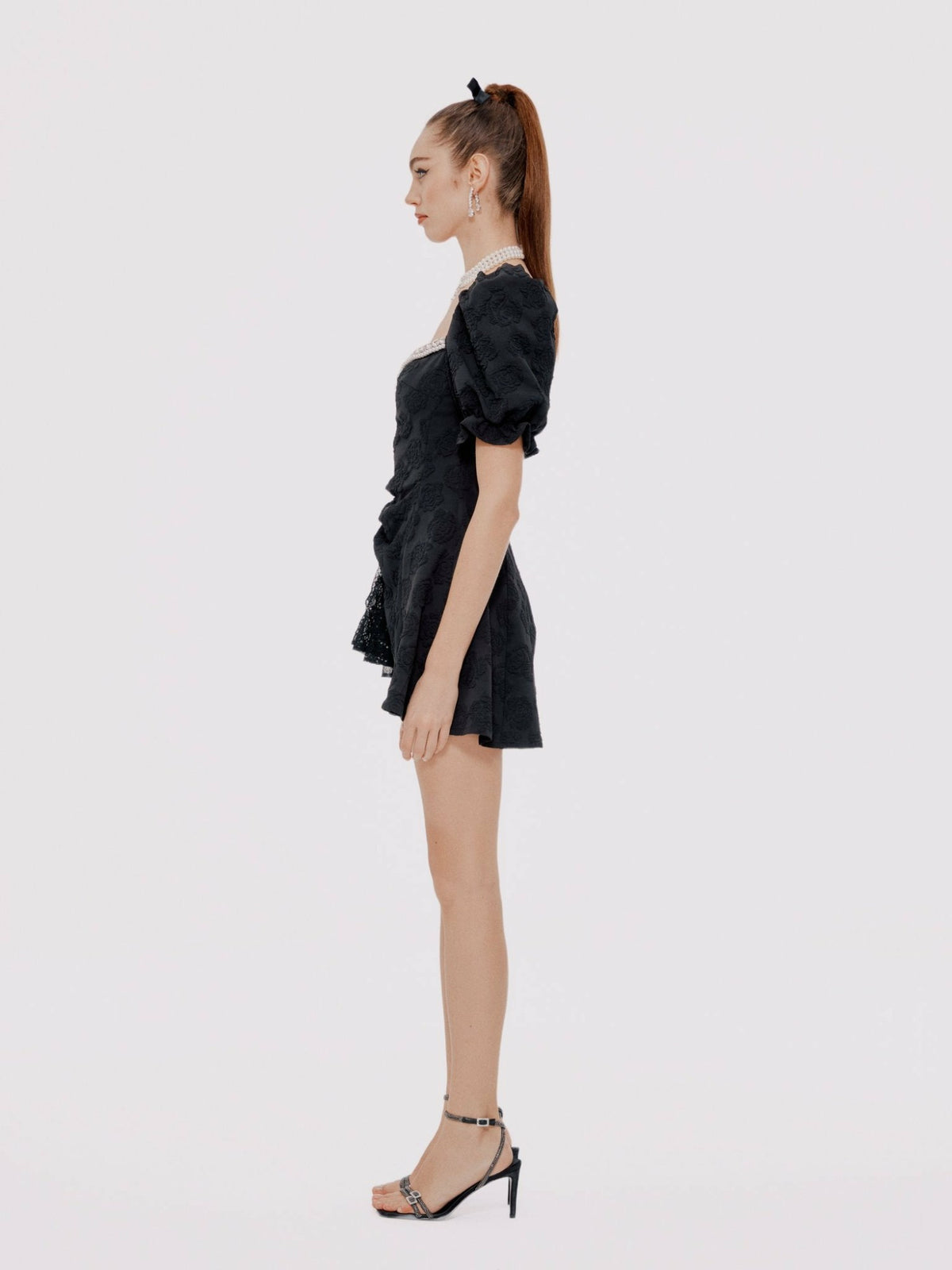 Ysabella Dress: Black Mini Dress for Cocktail Party - Nana Jacqueline