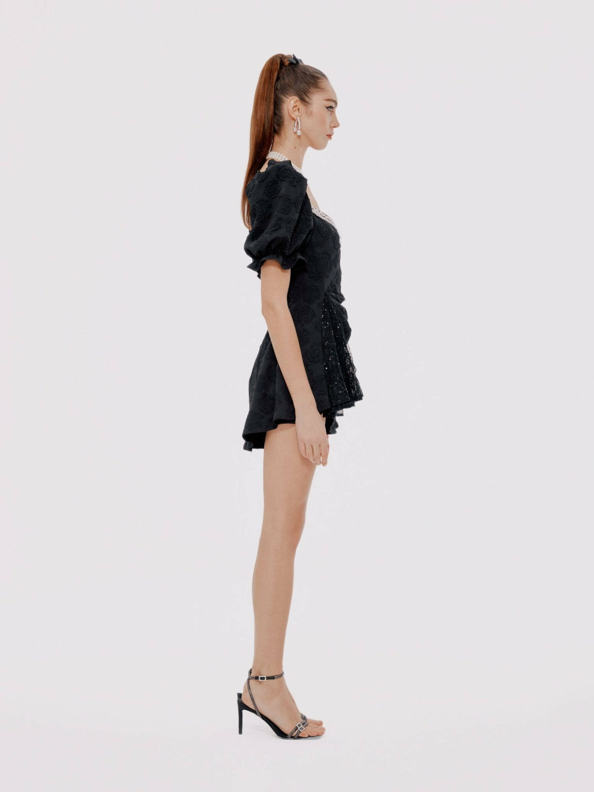 Ysabella Dress: Black Mini Dress for Cocktail Party - Nana Jacqueline