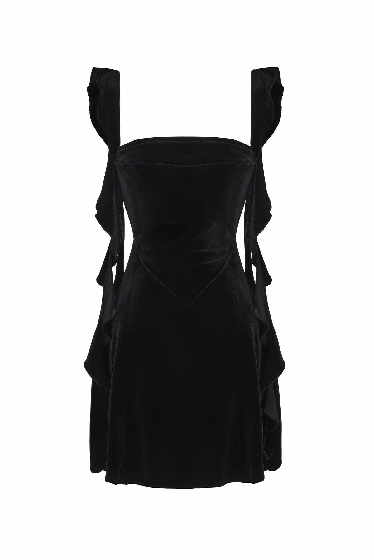 Karina Dress: Black Mini Dress for Cocktail Party - Nana Jacqueline