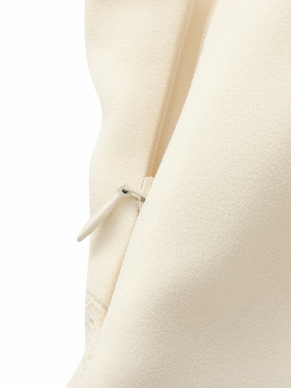 Delilah Cut Out Back Champagne Dress - Nana Jacqueline