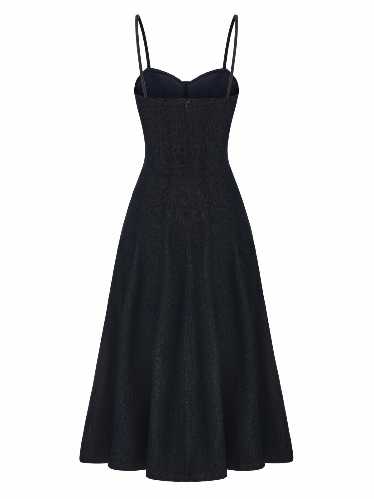 Heidi Corset Blue Denim Dress - Nana Jacqueline