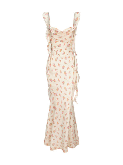 Caroline Dress: Floral Maxi Dress for Garden Wedding Guest - Nana Jacqueline