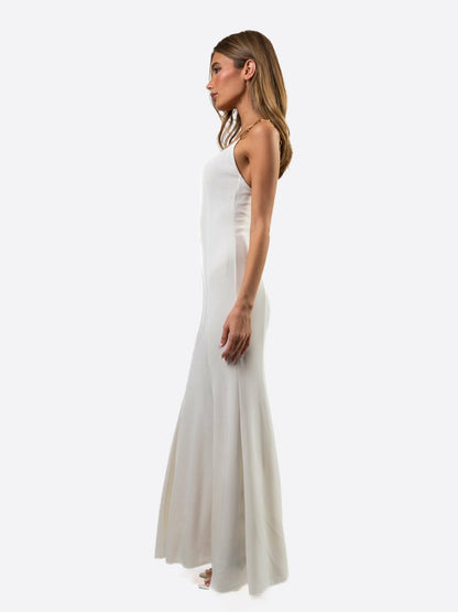 Jasmine Dress: White Maxi Dress for Bridal Shower - Nana Jacqueline