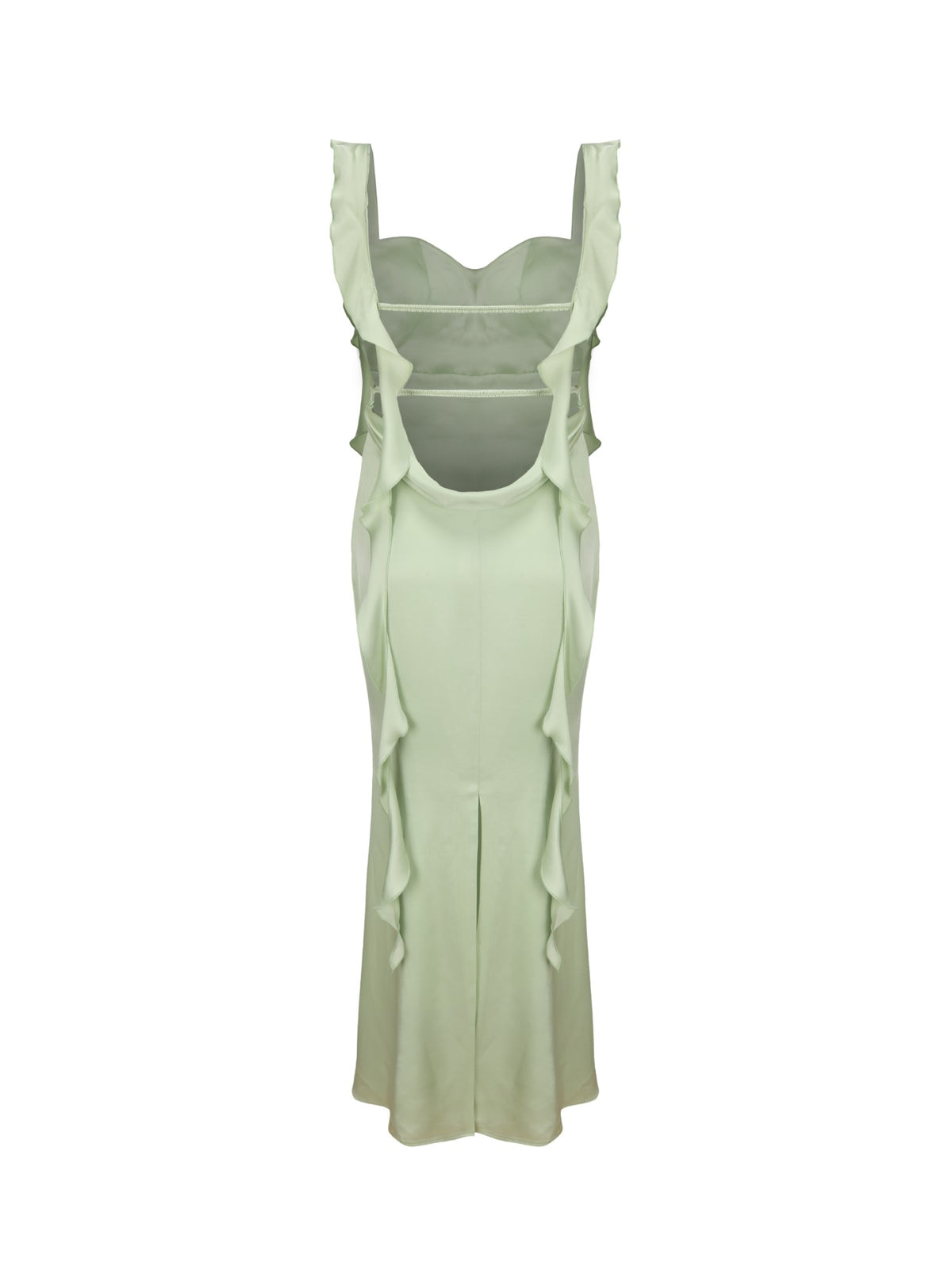 Caroline Dress: Green Maxi Dress for Destination Wedding - Nana Jacqueline