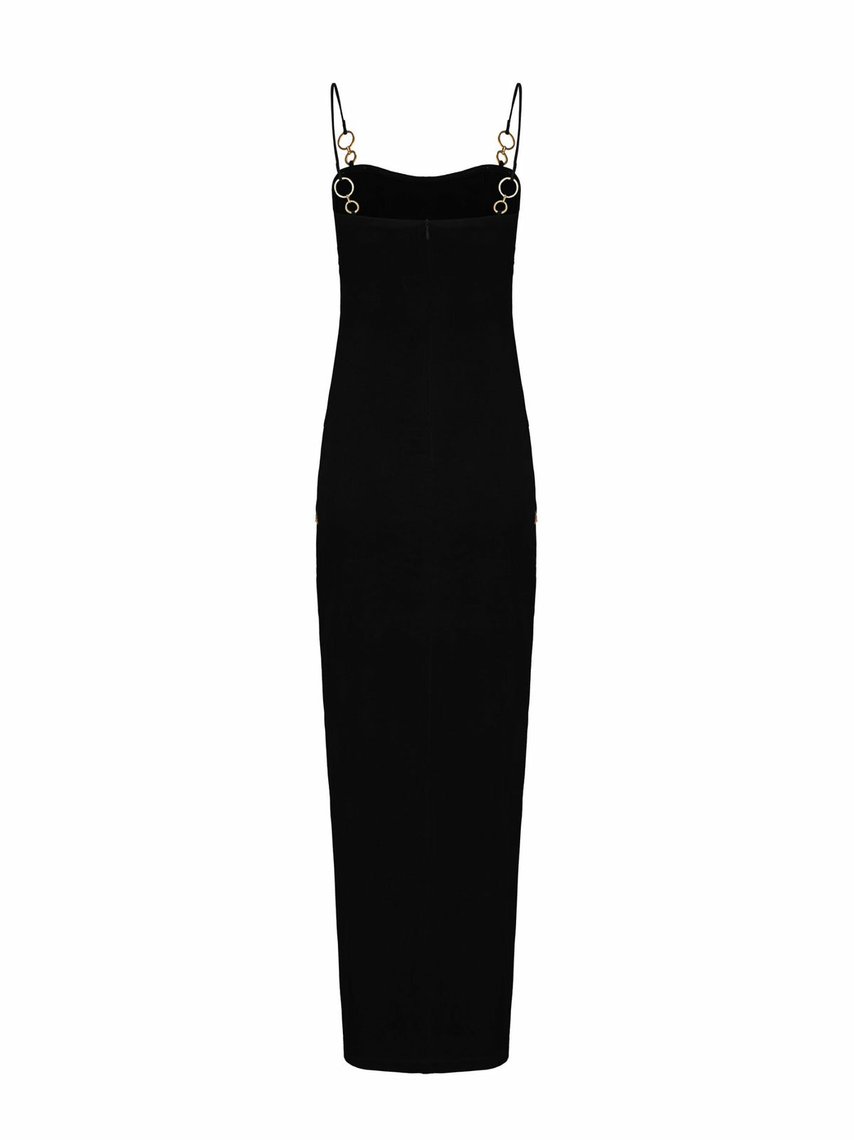 Adeline Dress: Black Maxi Dress for Cocktail Party - Nana Jacqueline