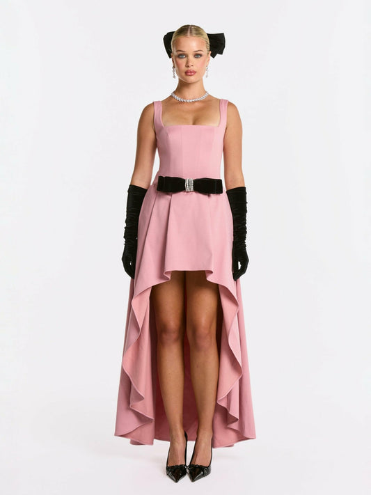 Sadie Dress: Pink Dress for Birthday Celebration - Nana Jacqueline