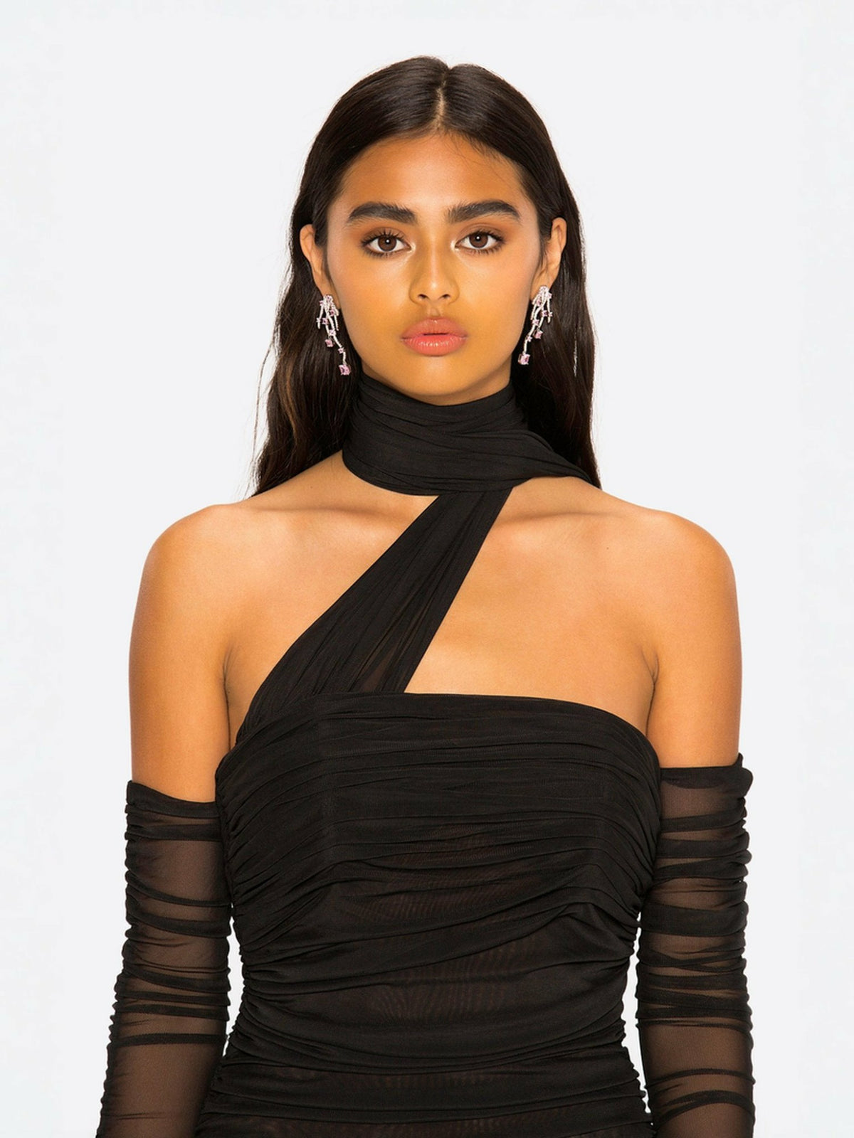 Gia Dress: Black Maxi Dress for Formal Wedding Guest - Nana Jacqueline