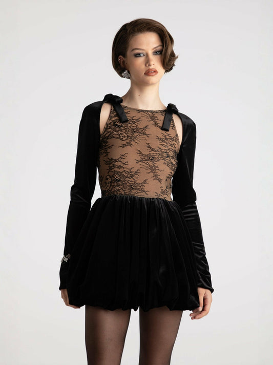Brigette Jumpsuit: Black Jumpsuit for Cocktail Party - Nana Jacqueline