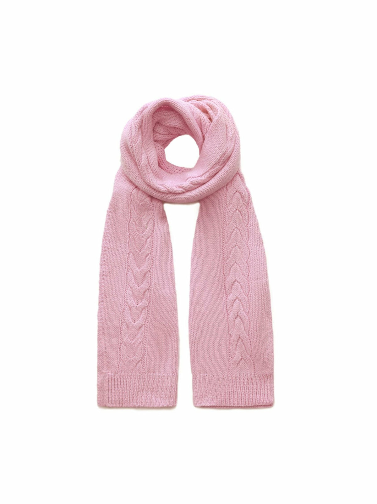 Addison Coat + Scarf Set: Pink Knit Set for Resort Brunch - Nana Jacqueline