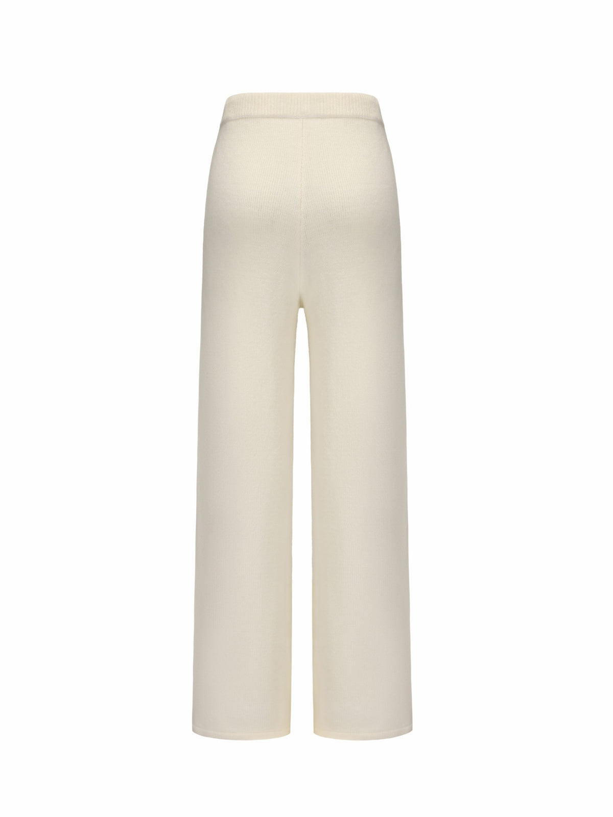 Addison Pants: White Knit Pants for Resort Brunch - Nana Jacqueline