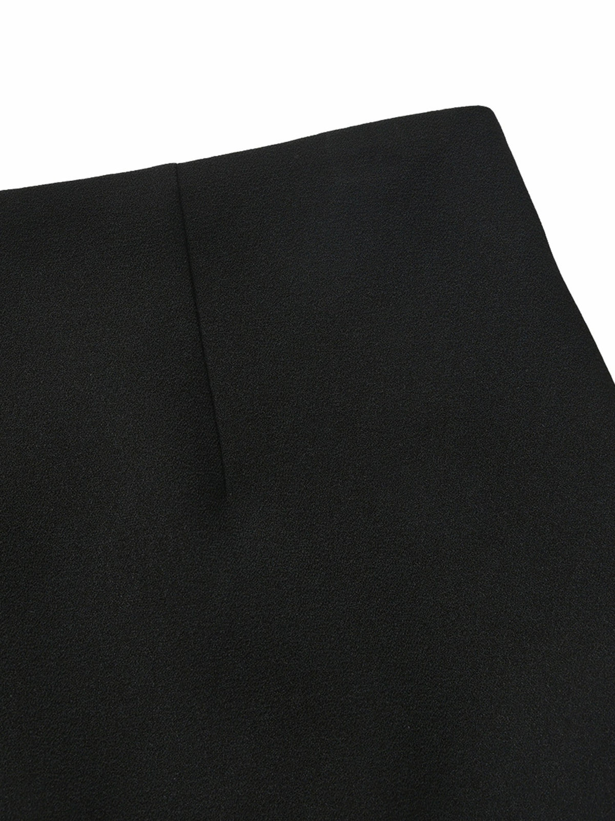 Alina Straight Mini Black Skirt - Nana Jacqueline